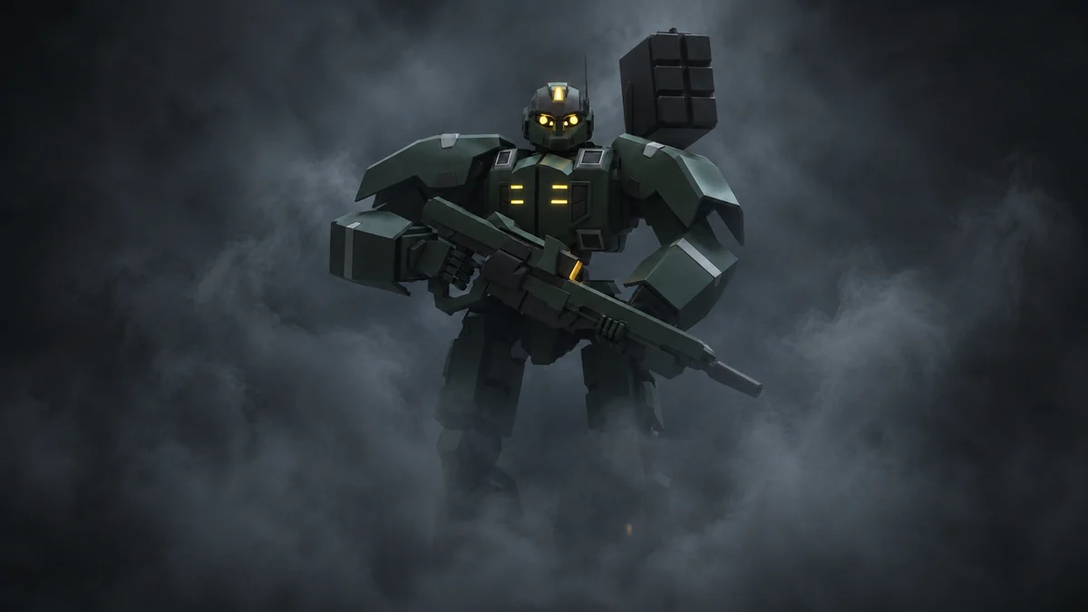 Build a Military Base official soldier artwork